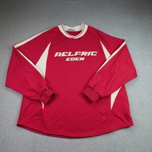 Aelfric Eden Sweatshirt Mens Small Red Streetwear Pullover Retro Gorpcore